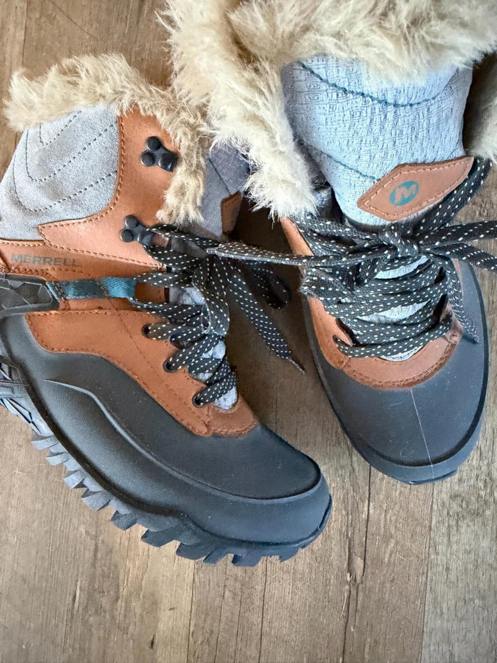 Merrell Women's Fluorecein Shell 6 Waterproof Winter Boot | Brown Sugar